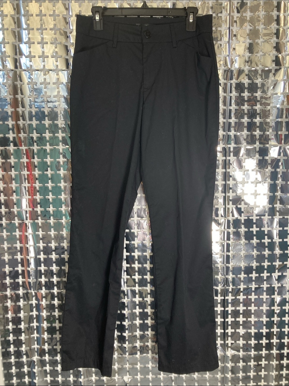 Lee Women's Black Straight Leg Pants